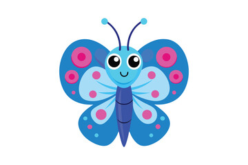  cute butterfly colorful Vector