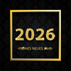 2026 Frohes Neues Jahr Cover