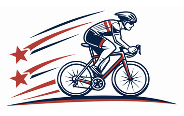 Fototapeta premium bike racers logo with new look and design 