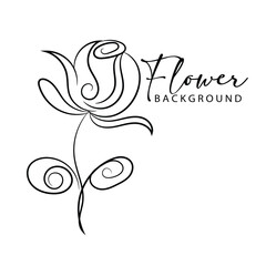 Elegant Line Art Design Abstract Geometric Shapes and Patterns in Black and White