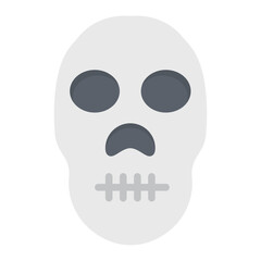 Bio horror icon vector image. Can be used for Movie Genres.