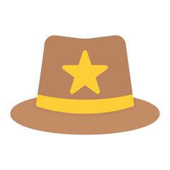 Western icon vector image. Can be used for Movie Genres.