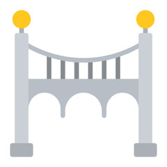 Bridging icon vector image. Can be used for Additive Maufacturing.