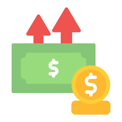 Salary Negotiation icon vector image. Can be used for Job Fair.