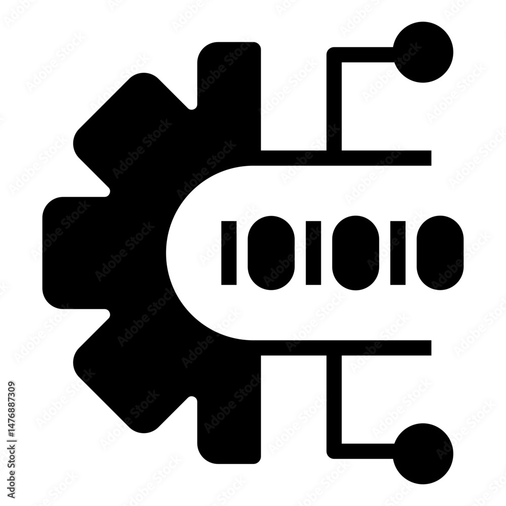 Poster digital vector icon