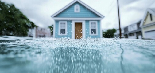 home and property against flood damage caused by heavy rain and severe storm weather through emergency preparedness, insurance, and timely evacuation for safety and disaster relief amid climate risks