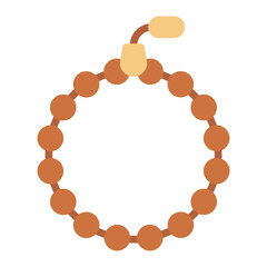 Prayer Beads icon vector image. Can be used for Islamic New Year.