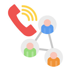 Conference icon vector image. Can be used for Business Meeting.