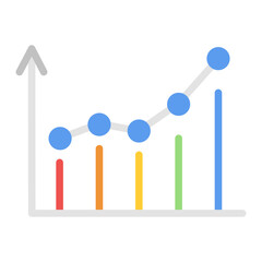 Growth icon vector image. Can be used for Business Meeting.
