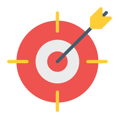 Target icon vector image. Can be used for Business Meeting.