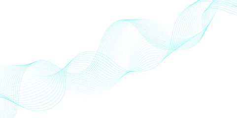 blue wave curve lines banner background design. Digital frequency track equalizer. Stylized line art background. modern soft luxury texture with smooth and clean vector subtle background illustration