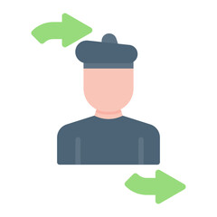 Game changer icon vector image. Can be used for Thought Leadership.