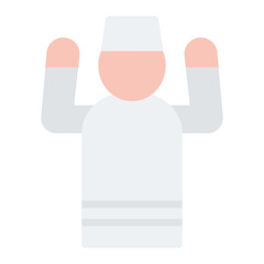 Takbir icon vector image. Can be used for Eid al Adha.