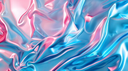 Abstract Glossy Gradient Background Blue and Pink