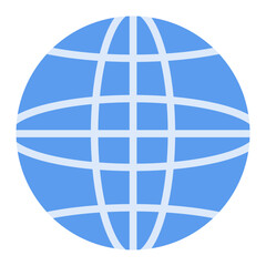 Globe icon vector image. Can be used for World Refugee Day.