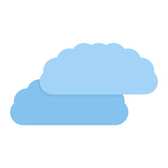 Clouds icon vector image. Can be used for Airplane.