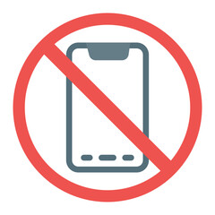 No Electronics icon vector image. Can be used for Airplane.