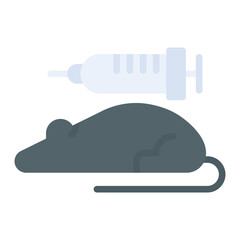 Lab Rat icon vector image. Can be used for Virtual Lab.
