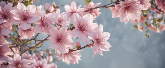 Delicate watercolor blooms, vibrant hues, soft petals , floral, graphic, beautiful