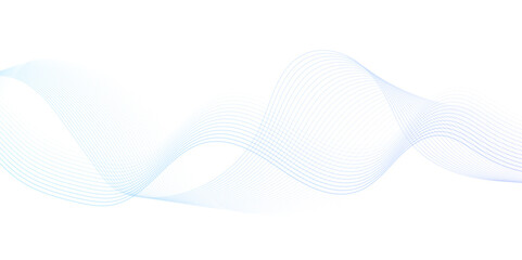 White wave curve lines banner background design. Abstract soft wave lines dynamic flowing blue light isolated background. Vector Illustration of the gray pattern of lines. stripes on white.	
