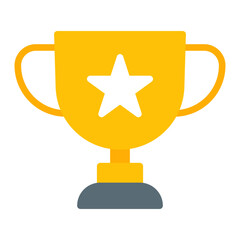 Trophy icon vector image. Can be used for Track and Field.