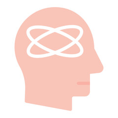 Distraction icon vector image. Can be used for ADHD.