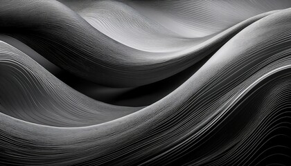  Geometric Wave - Minimalist Abstract Line Art Background