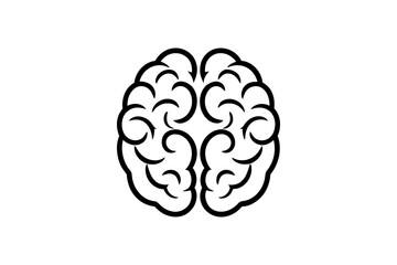 Brain illustration human intelligence mind design