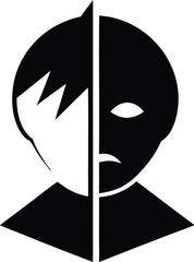 bipolar vector icon.eps