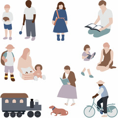 Architecture Collage - People - Set 2