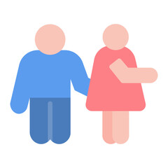 Harassment icon vector image. Can be used for Bullying in Society.