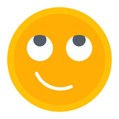 Sarcasm icon vector image. Can be used for Bullying in Society.