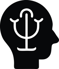 psychology vector icon.eps