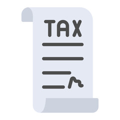 Tax icon vector image. Can be used for Inheritance.