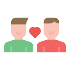 Friends icon vector image. Can be used for Social Relationship.