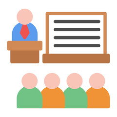Mentors icon vector image. Can be used for Social Relationship.