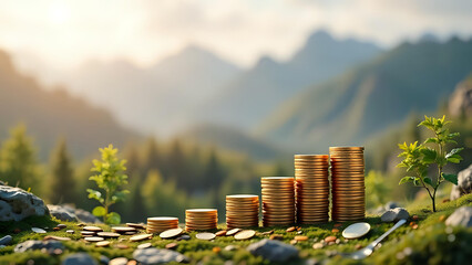Financial growth in nature
