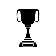 trophy icon, simple flat style, illustration, logo sign symbol pictogram template, for ui or ux isolated on white for mobile app, editable