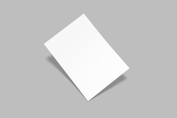 A4 Flyer Blank Mockup