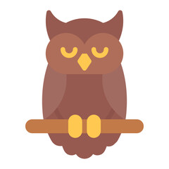 Night Owl icon vector image. Can be used for Urban Tribes.