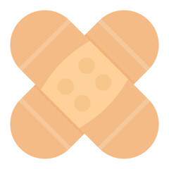 Bandages icon vector image. Can be used for Plastic and Cosmetic Surgery.