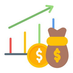 Budget Analysis icon vector image. Can be used for Business Audit.