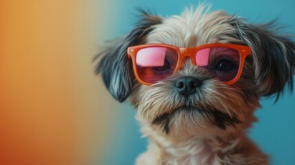 Dog with Glasses