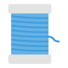 Embroidery Thread icon vector image. Can be used for Crafting.