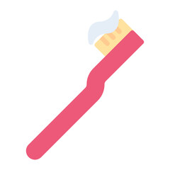 Children Toothbrush icon vector image. Can be used for Raising Children.