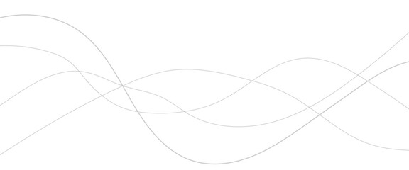 Abstract wavy black and white curved lines. 