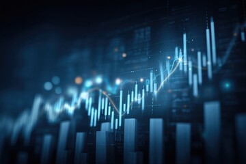 Financial Stock Market Data Graph Chart Analysis