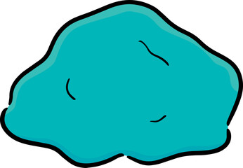 Illustration of clay for kid
