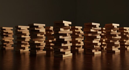 Wooden Labyrinth of Shadows