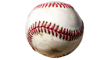 Different Angle Baseball Isolated Transparent Background